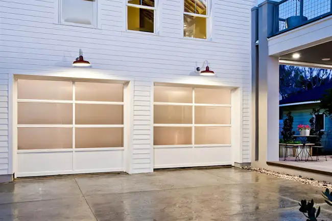 Avante® Aluminum Glass garage door by Clopay