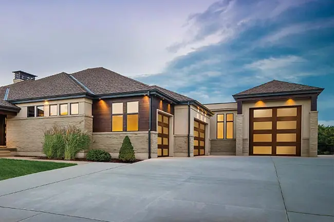 Canyon Ridge Collection - Modern Series garage door by Clopay
