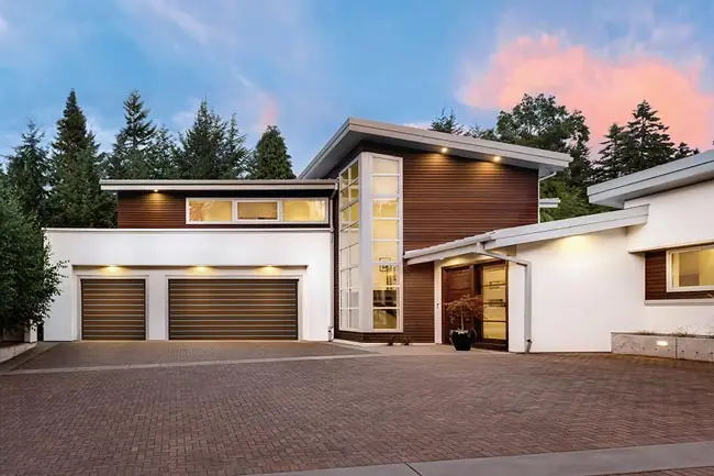 Canyon Ridge Collection - Modern Series garage door by Clopay