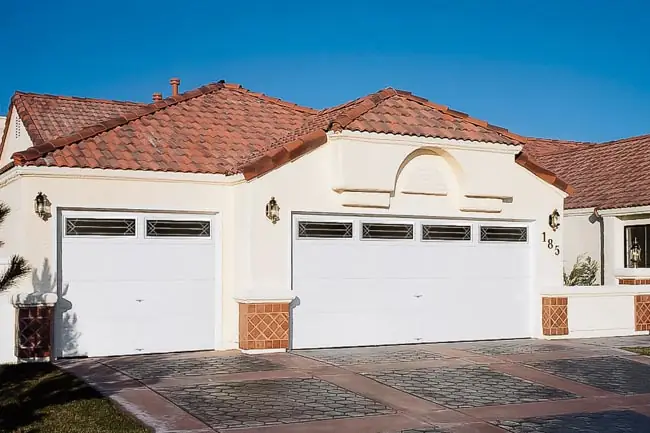 Modern Steel Collection garage door by Clopay