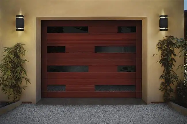 Reserve® Wood Collection - Modern Series garage door by Clopay