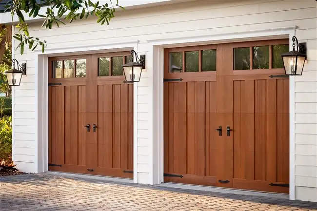 Canyon Ridge - Steel Insulated with Composite & Wood Overlays garage door by Clopay