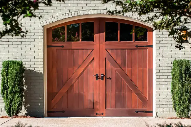 Carriage style insulated garage door by Clopay