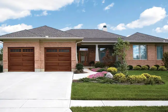 Classic Wood Collection garage door by Clopay